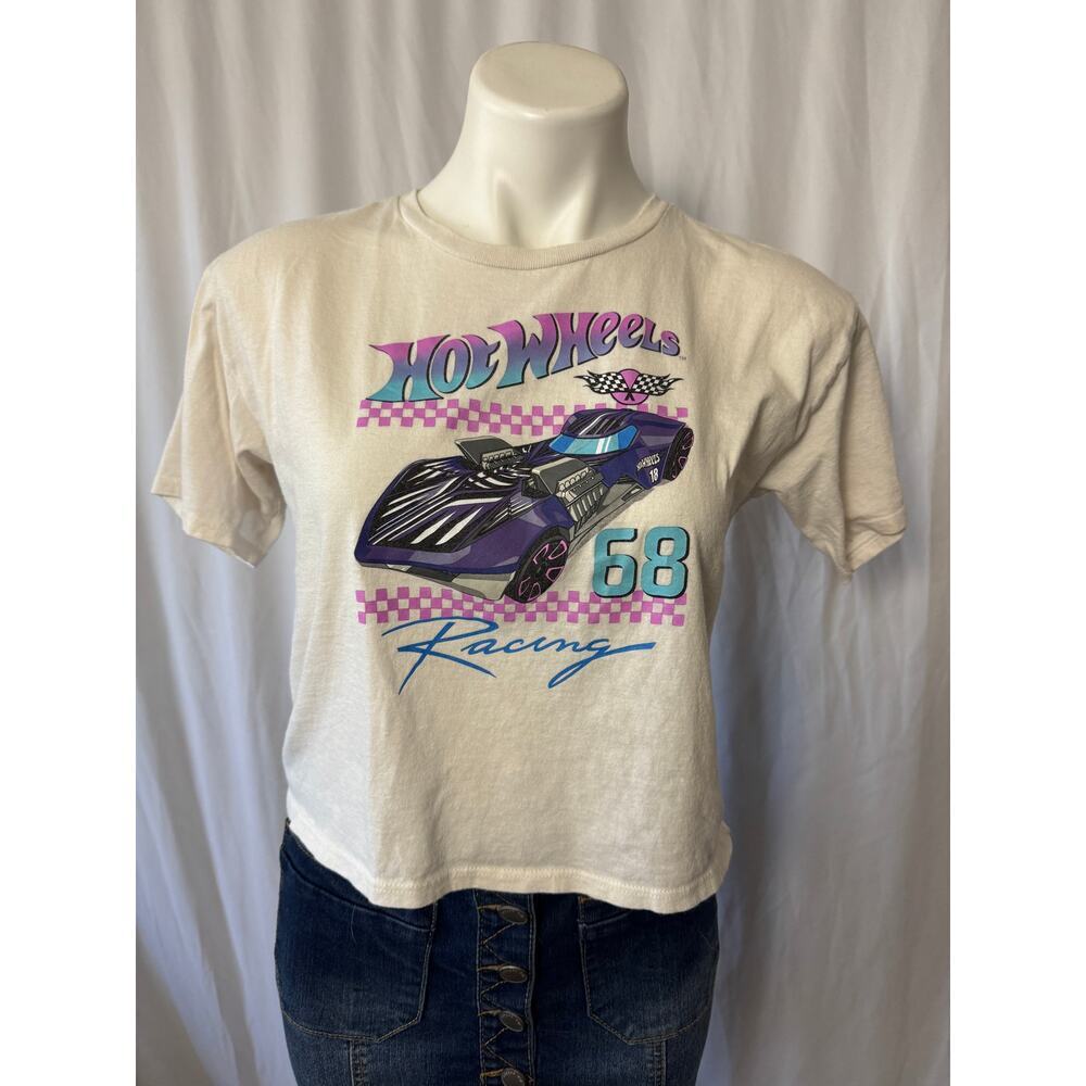 Hot Wheels Graphic Crop Top - Size XL